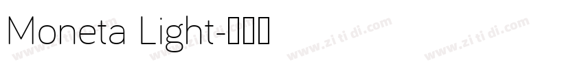 Moneta Light字体转换
